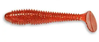 Їстівний силікон Crazy Fish Vibro Fat 2.8" креветка, твістер для хижака, приманка для щуки, судака та окуня