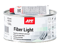 Шпатлевка с стекловолокном APP Fiber Light - 1л