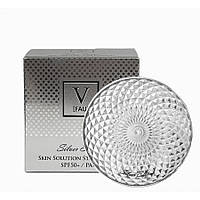 Кушон із золотою пудрою FAU Skin Solution Cushion Silver Edition SPF 50, 15 + 15г