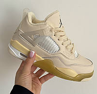 Кросівки Зима Jordan 4 Beige (Хутро) 36 w