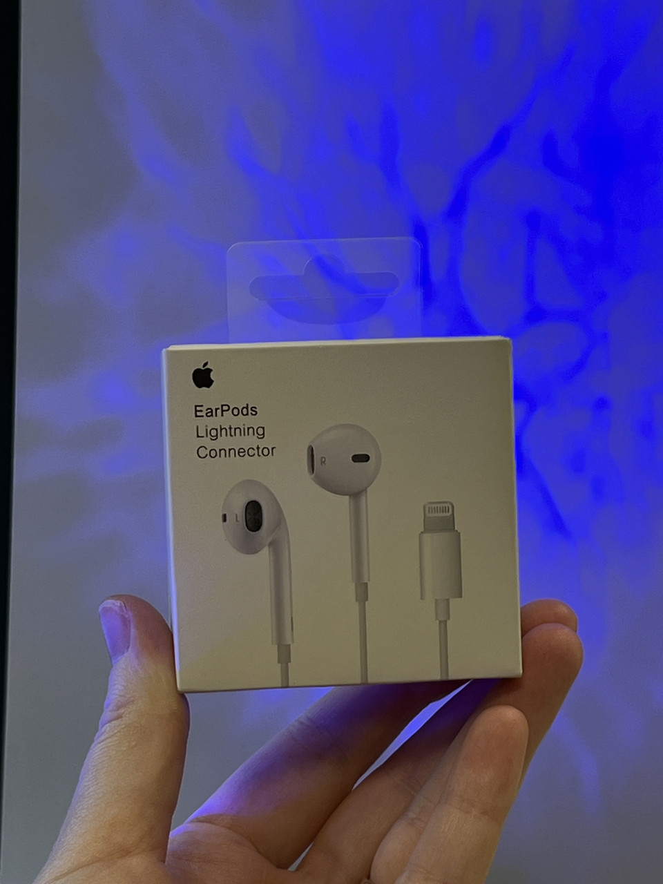 Оригінальні навушники apple EarPods Lightning для Айфон і Айпад, Лайтинг-навушники оригінал із мікрофоном