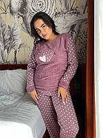 Домашний комплект для сна. Уютная женская пижама. Одежда для дома и сна.