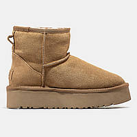 UGG Зимние угги женские на платформе. Теплые Угги для девушек.