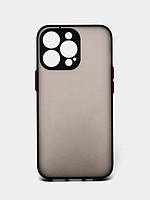 Чорний чохол  для iPhone 14 Pro чехол на айфон 14 про