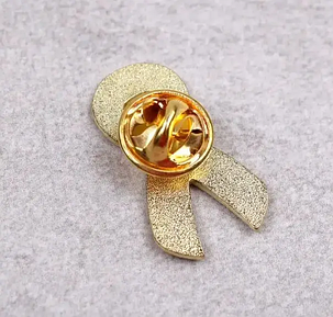 Патріотична брошка-значок, Ukraine Ribbon, 2.7 х 1.5 см., фото 3