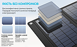 Складна сонячна панель PowerMe PRO Solar Charger 50W, фото 3