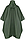 Якісний прорезинений безшовний дощовик (пончо) з капюшоном і кишенею Tactical Green G-02, фото 3