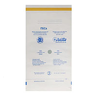 Крафт-пакет 60х100 мм з білого вологоміцного паперу Алвін(100 шт./уп.)