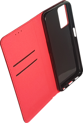 Чохол-книжка Realme 9i red Leather, фото 2