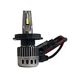 Світлодіодні Led лампи H4 Kelvin 30W 12-24V Mseries Лед автолампи 8000 Lm 6000 K, фото 3