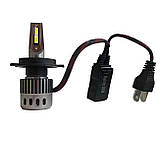 Світлодіодні Led лампи H4 Kelvin 30W 12-24V Mseries Лед автолампи 8000 Lm 6000 K, фото 7