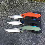 Складаний ніж Широгорів  Получеткий D2 china чорний, фото 9