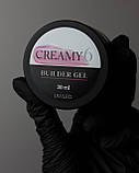 Гель для нарощування Crooz creamy builder gel №01, 30 мл, фото 3