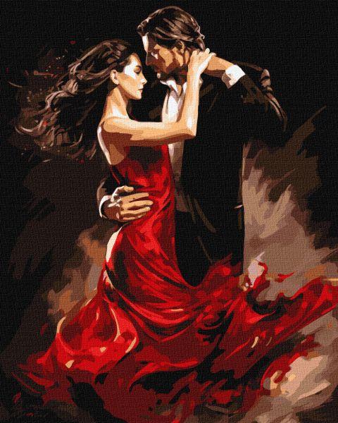 Картина за номерами Танго кохання art_selena_ua 40х50 Ідейка (KHO8317)