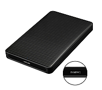 Зовнішня кишеня Deepfox E39 USB 3.0 SATA для HDD 2.5" чорний, фото 5