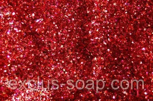Червоний глітер-5 грамів-0,2 мм, фото 1