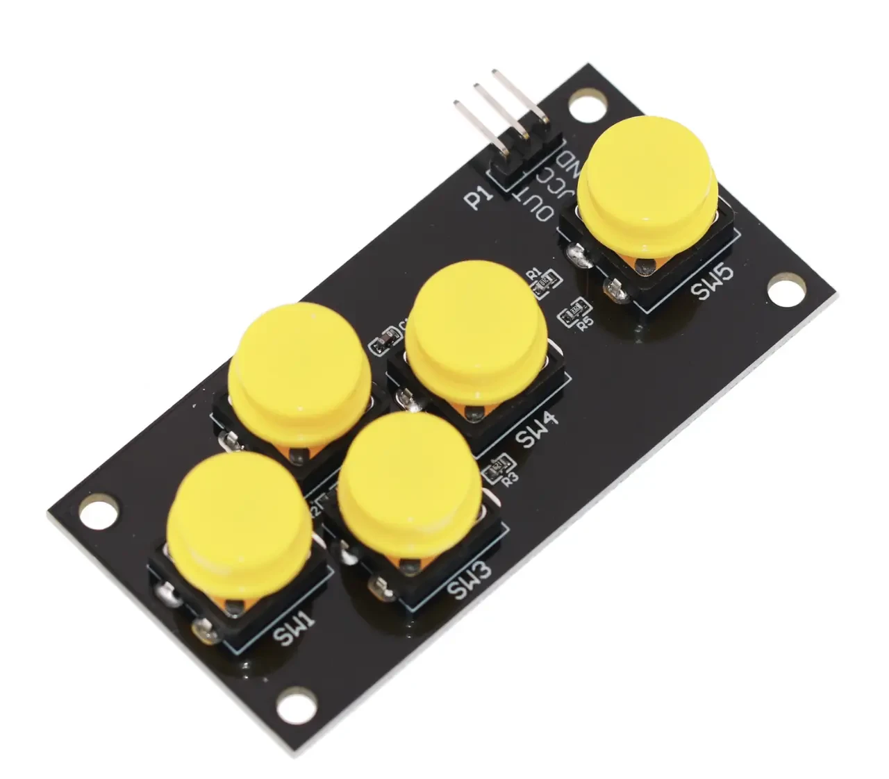 Модуль AD Keyboard Arduino клавіатура аналогових кнопок, фото 1