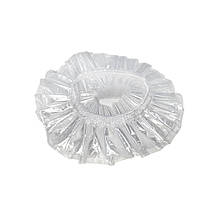 Шапочка для душу одноразова поліетиленова (100 шт.)