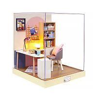 Кукольный дом конструктор DIY Cute Room BT-030 Уголок счастья 3D Румбокс 23*23*27,5см