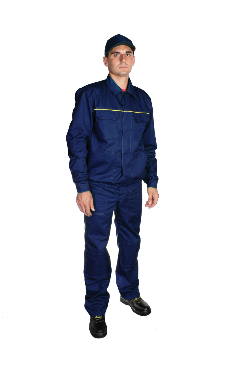 Костюм робочий Бригадир куртка + штани синій зріст 5-6