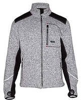 Утепленная рабочая куртка-кардиган Sizam Oxford серая размер L (30080)