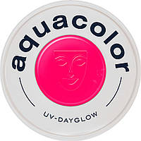 Розовый светящийся грим AQUACOLOR UV-DAYGLOW, 30 мл