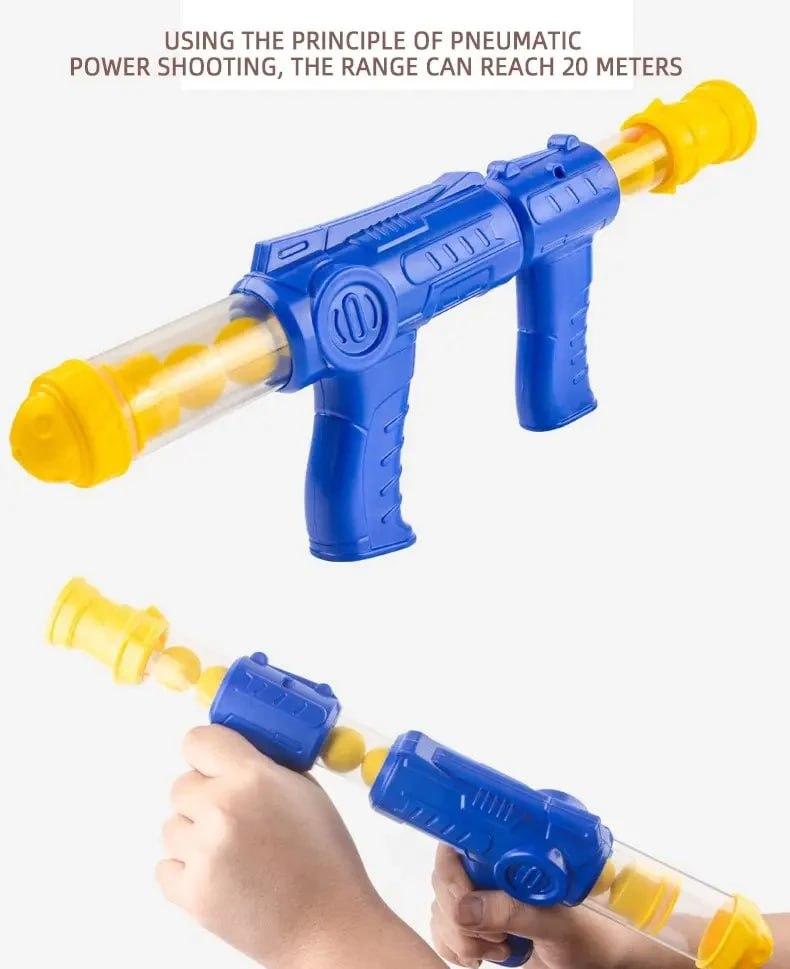 Игрушечный пистолет для детей, пистолеты для стрельбы резиновыми пулями - фото 7 - id-p1993707299