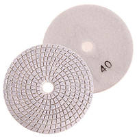 Alloid. Круг алмазный шлифовальный на липучке 100 мм, зерно 40 (DD-100040)