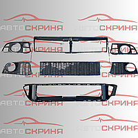 Автомобільні решітки на бампери і радіаори BMW F30 F32 F15 F10 G30 G20 G0