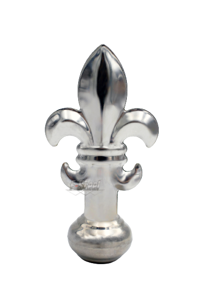 Декоративна піка 2 для труби D:19mm H:120mm T:0,6mm