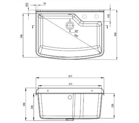 Кухонна мийка Deante Garden ZYT 310B, фото 3