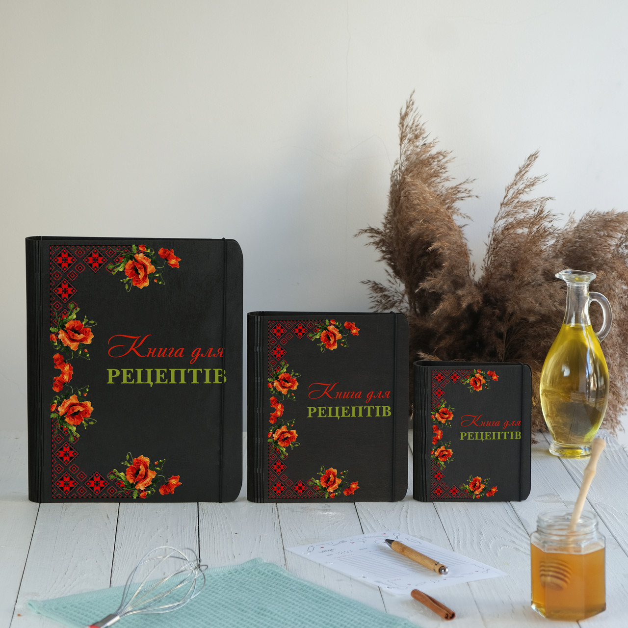 Книга для записів кулінарних рецептів "Книга для рецептів" А4 31х23см