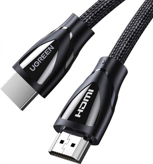 Кабель Ugreen HD140 HDMI Cable with Braided 2 м Black
