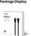 Кабель Ugreen HD140 HDMI Cable with Braided 2 м Black, фото 6