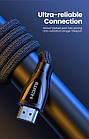 Кабель Ugreen HD140 HDMI Cable with Braided 2 м Black, фото 5