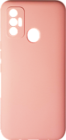 Силікон Tecno Spark 7 pink Silicone Case