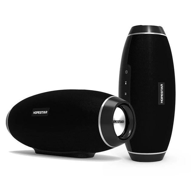 Потужна, Портативна, Стильна Блютуз Колонка із Сабвуфером Hopestar H20, фото 1