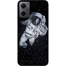 Чохол силіконовий Case для Xiaomi Redmi Note 11E з картинкою Космонавт