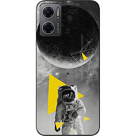 Чохол силіконовий Case для Xiaomi Redmi Note 11E з картинкою Астронавт