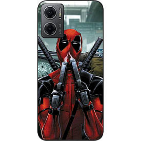 Силіконовий чохол Case для Xiaomi Redmi Note 11E з картинкою Дедпул