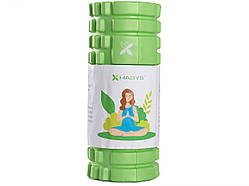 Масажний ролик Habys, зелений(13,5х32,5 см)