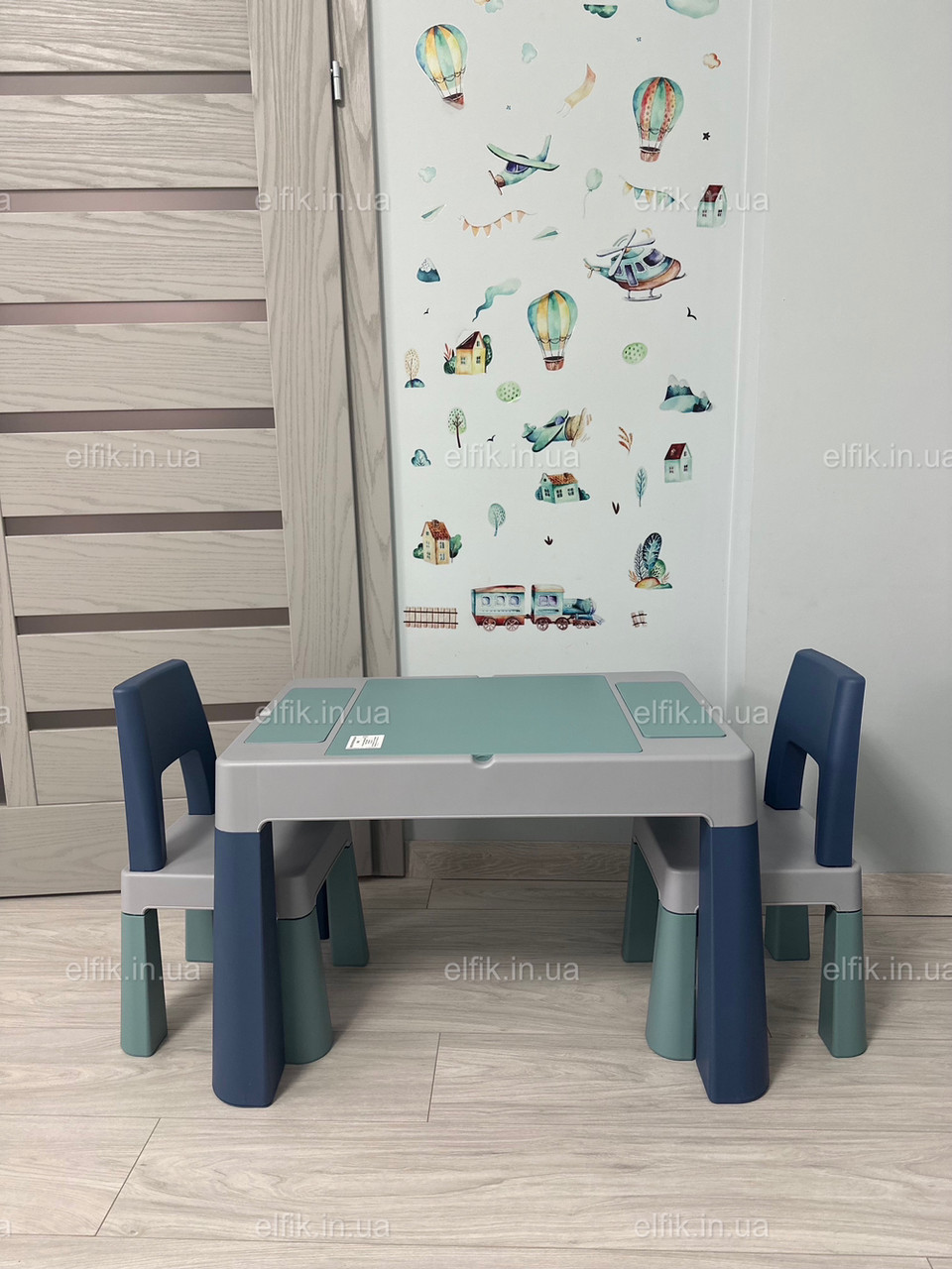 Набір стіл та два стільці Multifun Teggi TEGA, фото 1