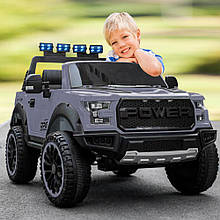 Дитячий електромобіль Ford Long F150 (AM-1), Сірий (360T)