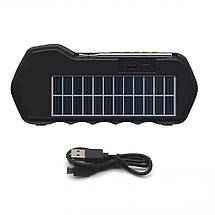 Портативна сонячна система 3в1 GD-LITE-11, з Bluetooth, LED-ліхтарем, FM/SW/AM, МР3, TF та USB-зарядкою, Жовтий, фото 5