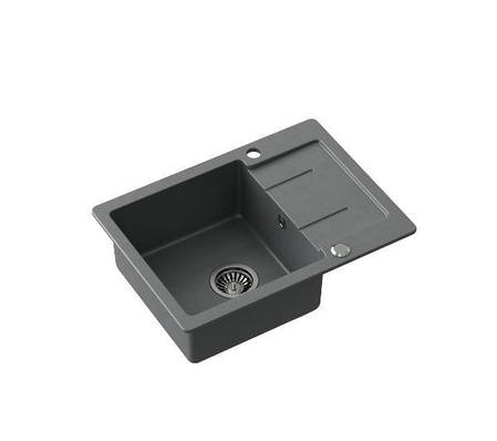 Кухонна мийка Quadron HCQG6044SZK George 116 - сірий, фото 2