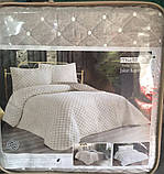 Покривало стьобане євро розмір 240 на 260 см з наволочками My Bed, фото 2