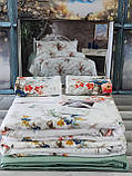 Байкова постільна білизна фланель сімейний розмір Belizza Home 08, фото 3