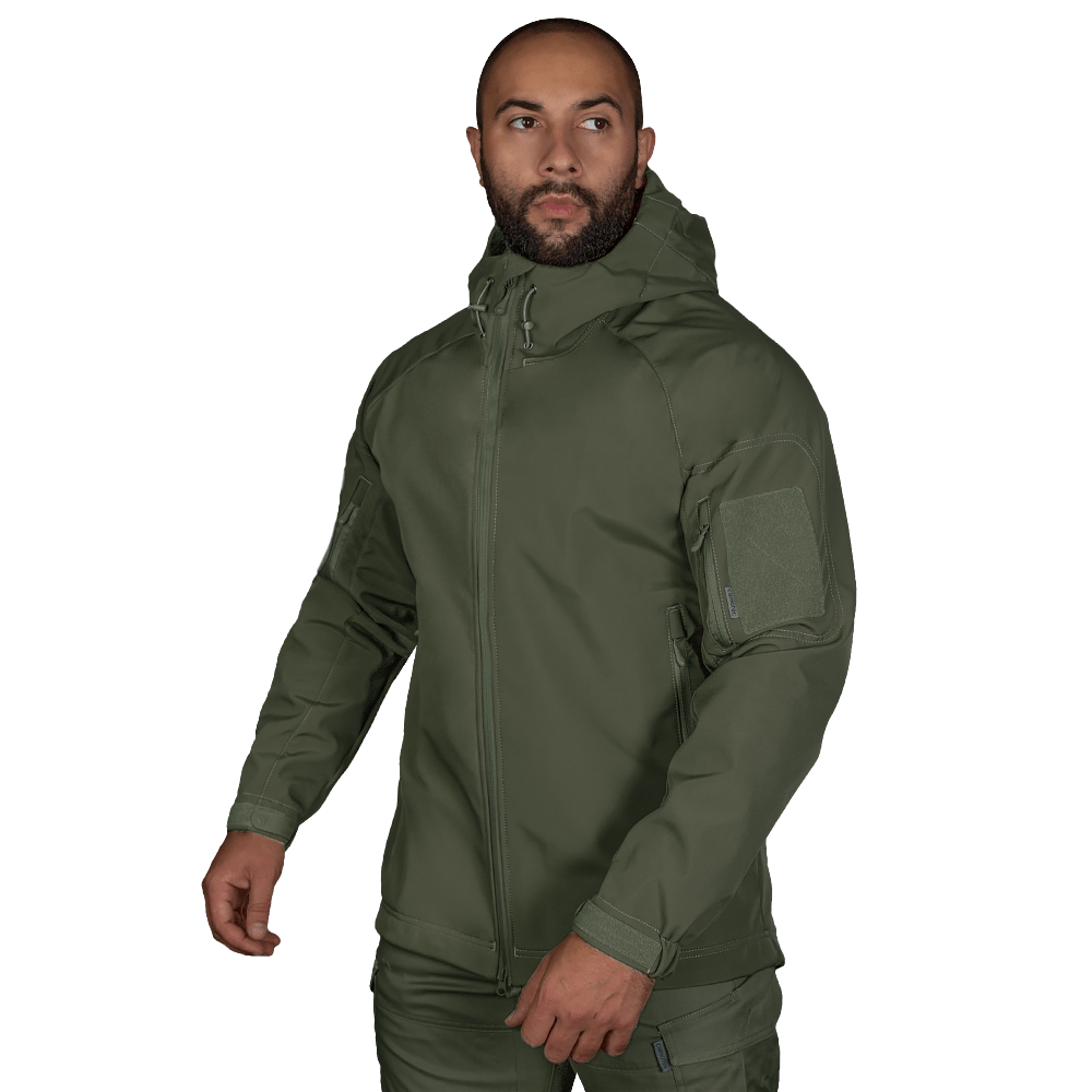 Куртка тактична військова Stalker SoftShell Олива