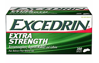 Excedrin Extra Strength 300 шт. болеутоляющее средство