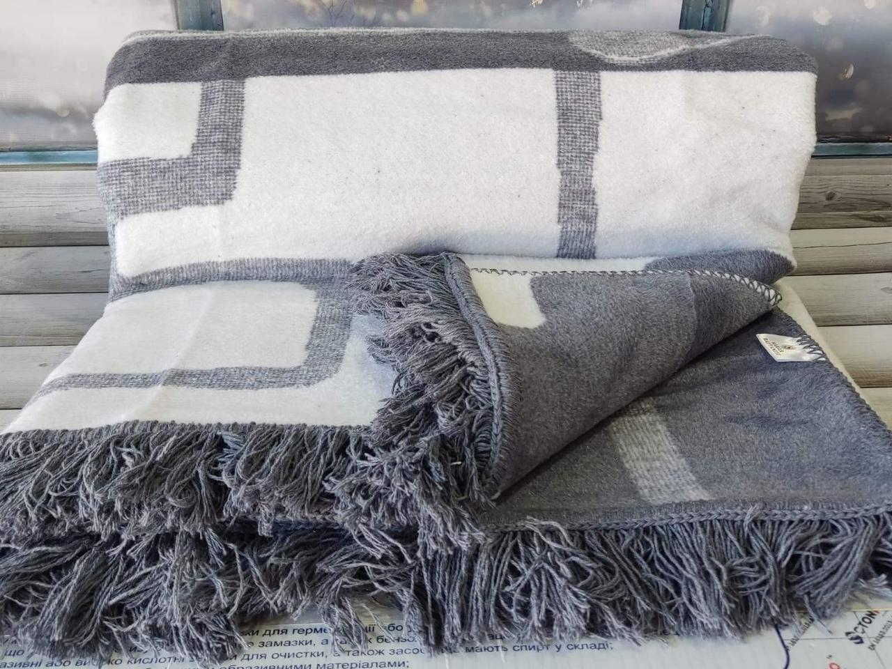 Плед бавовняний з бахромою 200 на 240 см Sarar 02, фото 1